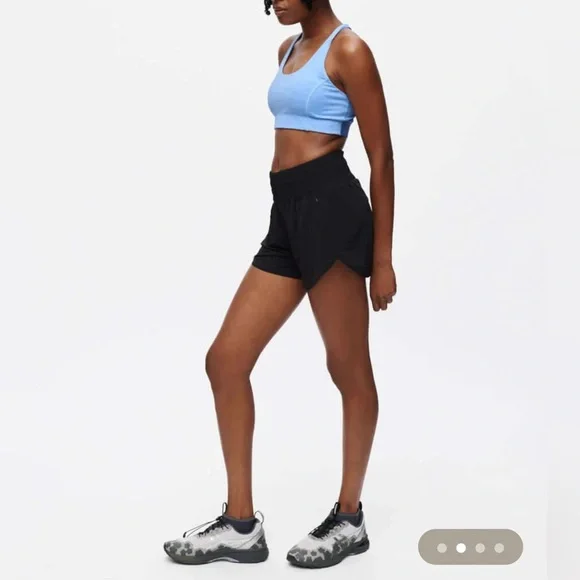 Outdoor Voices Black Women's Athletic Shorts 4 inch - Picture 3 of 12